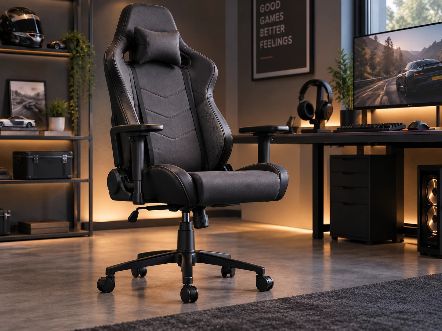 Gaming chair with localized tactile audio integration