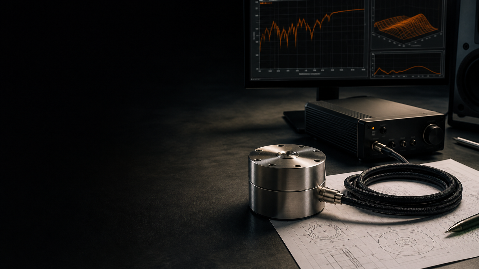 Concept engineering workbench with tactile hardware and measurement display