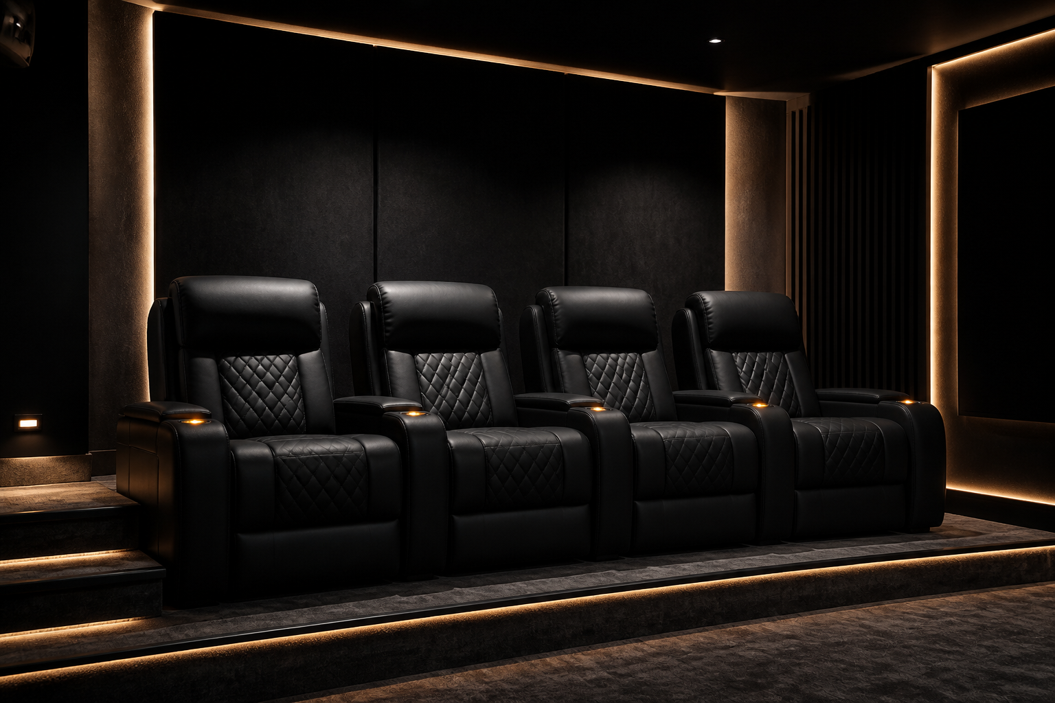 Concept home theater seating