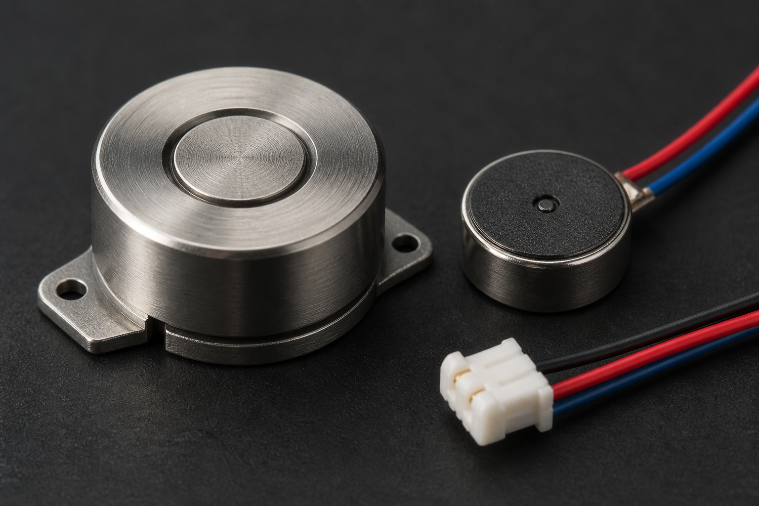 Concept comparison of two tactile actuator types